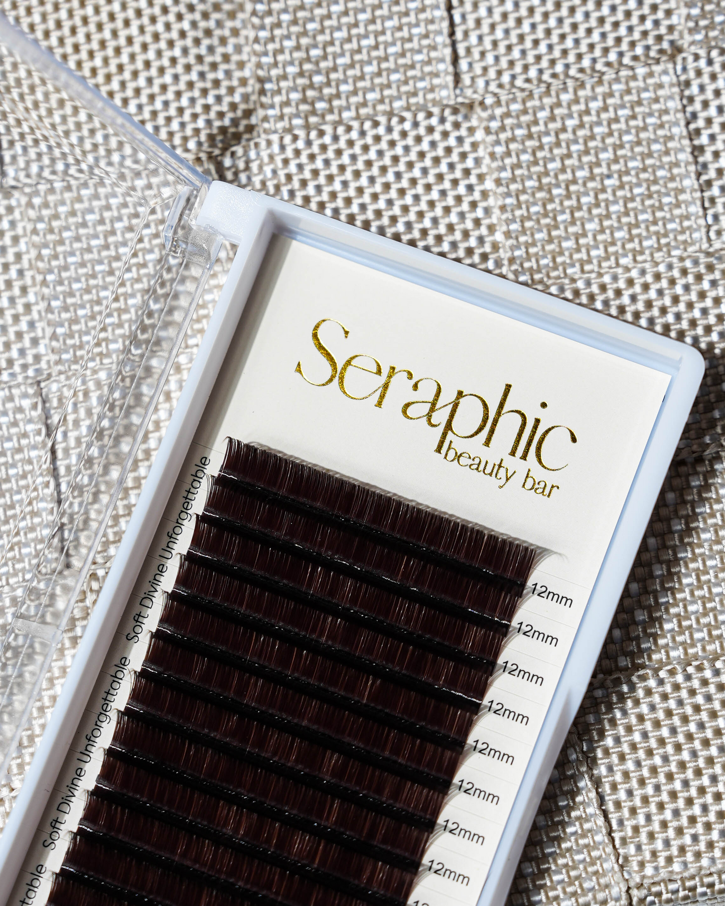 Single Length Dark Brown Lash Trays (16 lines)
